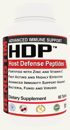 HDP bottle, true to scale